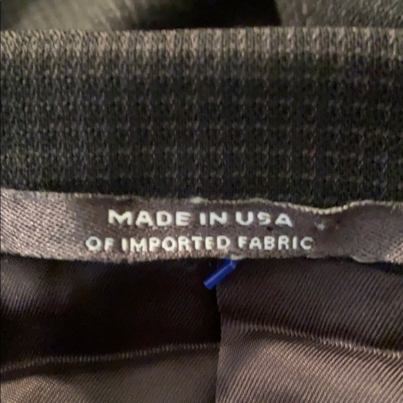 Wool Nordstrom suit jacket. 43L - Picture 5 of 7